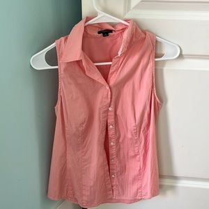 Tank top salmon pink Ann Taylor